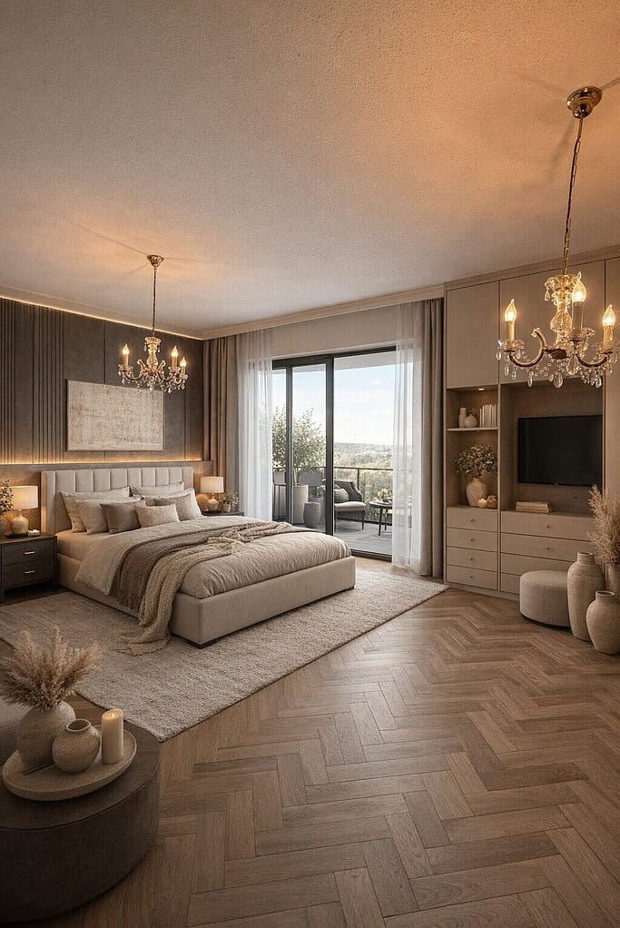 Schlafzimmer KI*generiert